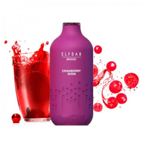 ELF BAR BB 3000 Cranberry Soda