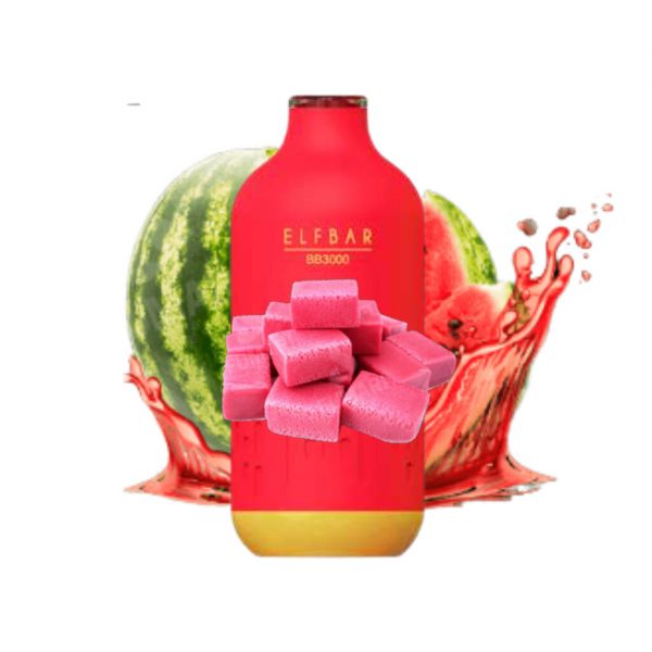ELF BAR BB 3000 Watermelon Bubble Gum
