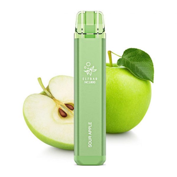 ELF BAR NC 1800 Sour Apple